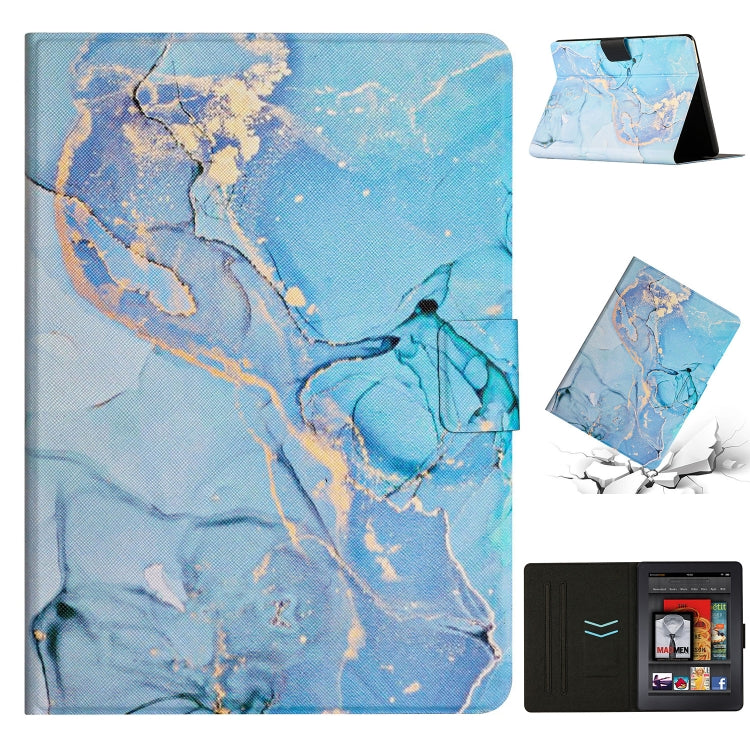 Custodia per tablet in pelle con motivo in marmo, For Amazon Kindle Paperwhite 4 / 3 / 2 / 1, For Amazon Kindle Paperwhite 5, For Amazon Kindle HD 7 2019 / 2017 / 2015, For Amazon Kindle HD 8 2018 / 2017 / 2016