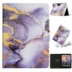 Custodia per tablet in pelle con motivo in marmo, For Amazon Kindle Paperwhite 4 / 3 / 2 / 1, For Amazon Kindle Paperwhite 5, For Amazon Kindle HD 7 2019 / 2017 / 2015, For Amazon Kindle HD 8 2018 / 2017 / 2016