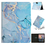 Custodia per tablet in pelle con motivo in marmo, For Amazon Kindle Paperwhite 4 / 3 / 2 / 1, For Amazon Kindle Paperwhite 5, For Amazon Kindle HD 7 2019 / 2017 / 2015, For Amazon Kindle HD 8 2018 / 2017 / 2016