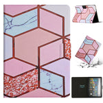 Custodia per tablet in pelle con motivo in marmo, For Amazon Kindle HD 8 2020, For Amazon Kindle HD 10 2015, For Amazon Kindle HD 10 2021, For Samsung Galaxy Tab A8