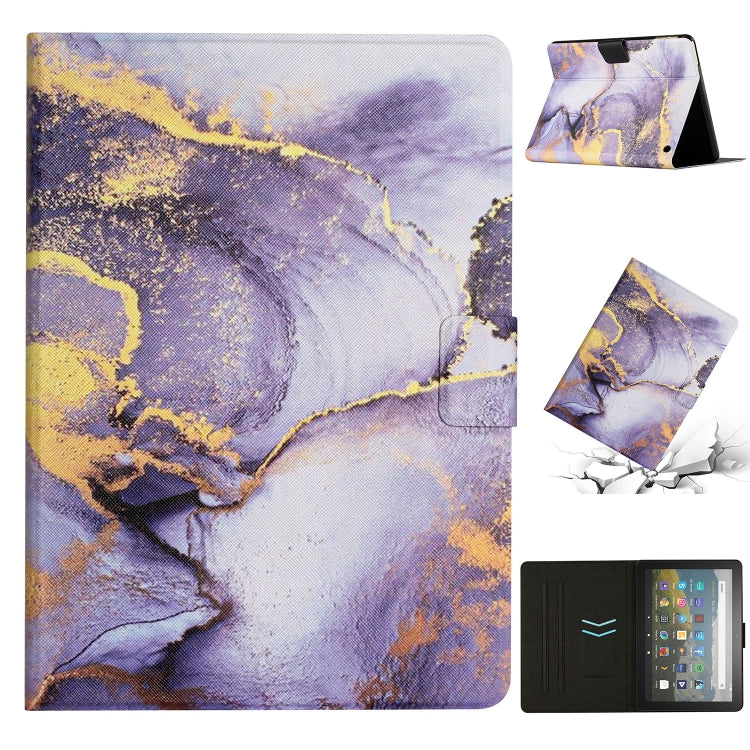 Custodia per tablet in pelle con motivo in marmo, For Amazon Kindle HD 8 2020, For Amazon Kindle HD 10 2015, For Amazon Kindle HD 10 2021, For Samsung Galaxy Tab A8