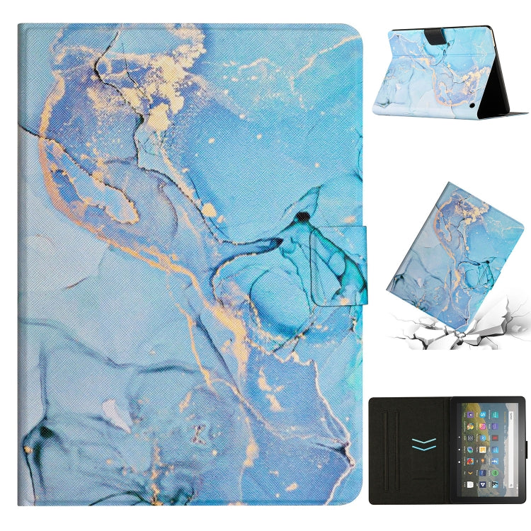 Custodia per tablet in pelle con motivo in marmo, For Amazon Kindle HD 8 2020, For Amazon Kindle HD 10 2015, For Amazon Kindle HD 10 2021, For Samsung Galaxy Tab A8