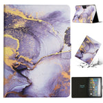 Custodia per tablet in pelle con motivo in marmo, For Amazon Kindle HD 8 2020, For Amazon Kindle HD 10 2015, For Amazon Kindle HD 10 2021, For Samsung Galaxy Tab A8