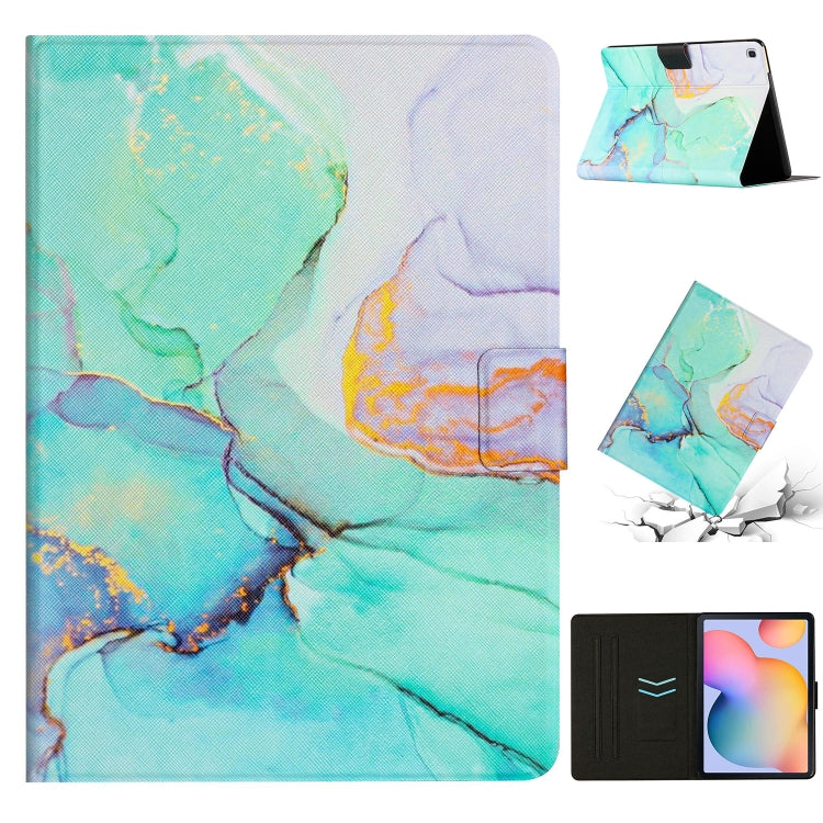 Custodia per tablet in pelle con motivo in marmo, For Samsung Galaxy Tab S6 Lite P610, For Samsung Galaxy Tab A7 Lite T220, For Samsung Galaxy Tab A7 10.4 2020 T500, For Samsung Galaxy Tab A 10.1 T580