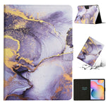 Custodia per tablet in pelle con motivo in marmo, For Samsung Galaxy Tab S6 Lite P610, For Samsung Galaxy Tab A7 Lite T220, For Samsung Galaxy Tab A7 10.4 2020 T500, For Samsung Galaxy Tab A 10.1 T580