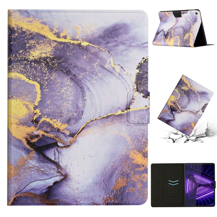 Custodia per tablet in pelle con motivo in marmo, For Huawei MediaPad M5 Lite, For Lenovo Tab M10 X605F X505, For Lenovo Tab M10 HD 2nd Gen, For Lenovo Tab M10 3rd Gen