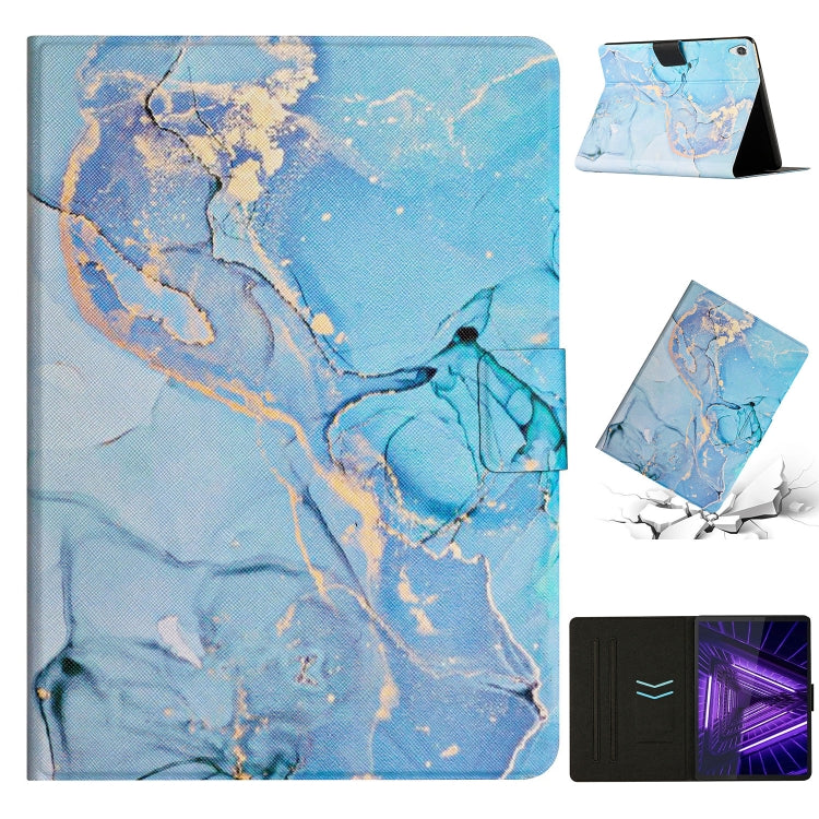 Custodia per tablet in pelle con motivo in marmo, For Huawei MediaPad M5 Lite, For Lenovo Tab M10 X605F X505, For Lenovo Tab M10 HD 2nd Gen, For Lenovo Tab M10 3rd Gen