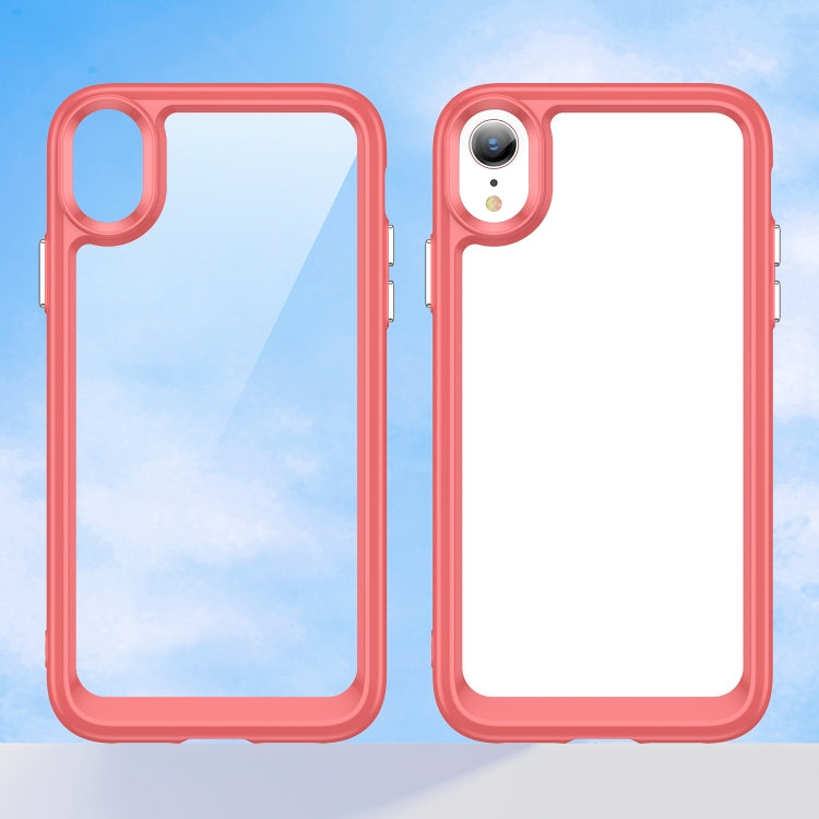 Custodia TPU acrilico per iPhone XR