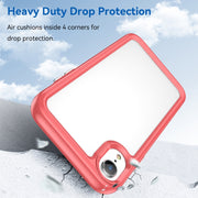 Custodia per telefono in acrilico + TPU serie colorata, For iPhone XR