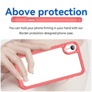 Custodia per telefono in acrilico + TPU serie colorata, For iPhone XR