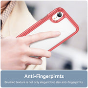 Custodia per telefono in acrilico + TPU serie colorata, For iPhone XR
