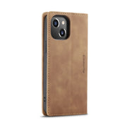 CaseMe-013 Cassa del telefono di cuoio smerigliata retro multifunzionale, For iPhone 14, For iPhone 14 Plus, For iPhone 14 Pro, For iPhone 14 Pro Max
