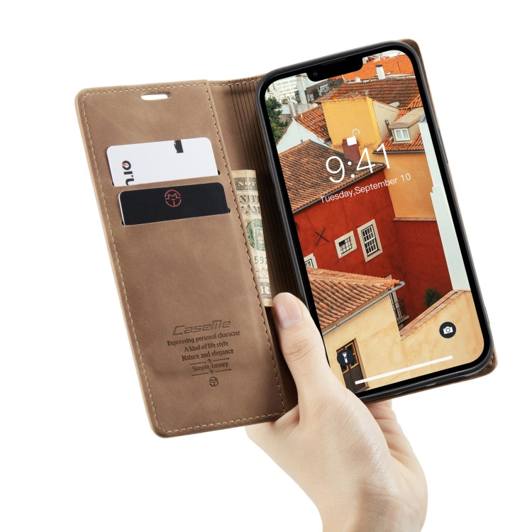 Custodia portafoglio in pelle per iPhone 14