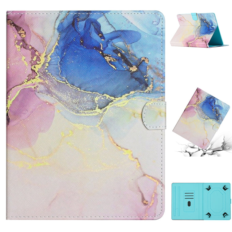 Custodia per tablet in pelle con motivo marmo, For 7 inch Tablet, For 8 inch Tablet, For 10 inch Tablet, For Huawei MatePad T8