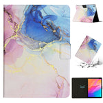 Custodia per tablet in pelle con motivo marmo, For 7 inch Tablet, For 8 inch Tablet, For 10 inch Tablet, For Huawei MatePad T8