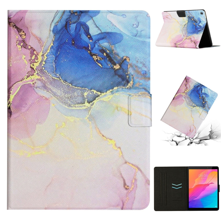 Custodia per tablet in pelle con motivo marmo, For 7 inch Tablet, For 8 inch Tablet, For 10 inch Tablet, For Huawei MatePad T8