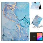 Custodia per tablet in pelle con motivo marmo, For 7 inch Tablet, For 8 inch Tablet, For 10 inch Tablet, For Huawei MatePad T8