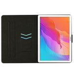 Custodia per tablet in pelle con motivo marmo, For Huawei MatePad T10s, For Samsung Galaxy Tab A 10.1 2019 T510