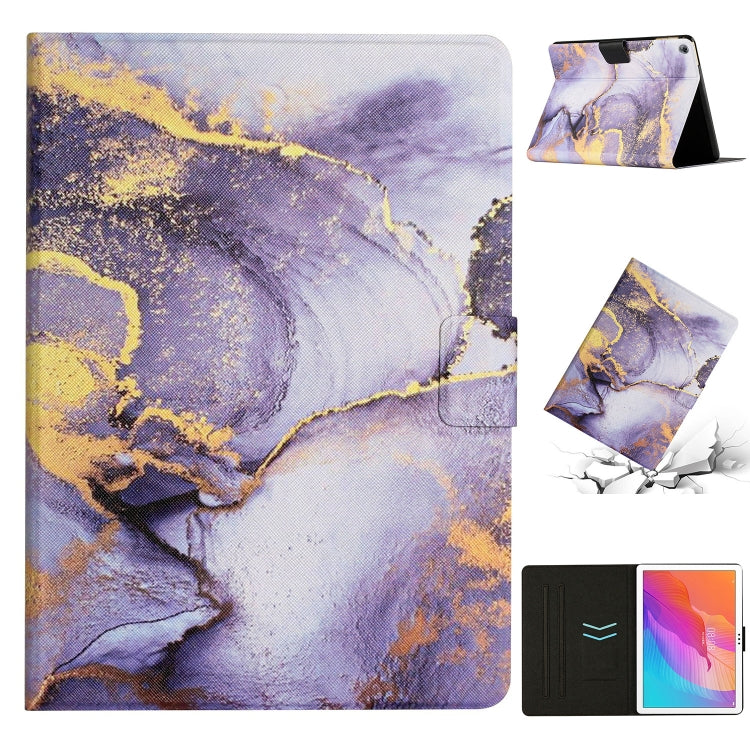 Custodia per tablet in pelle con motivo marmo, For Huawei MatePad T10s, For Samsung Galaxy Tab A 10.1 2019 T510