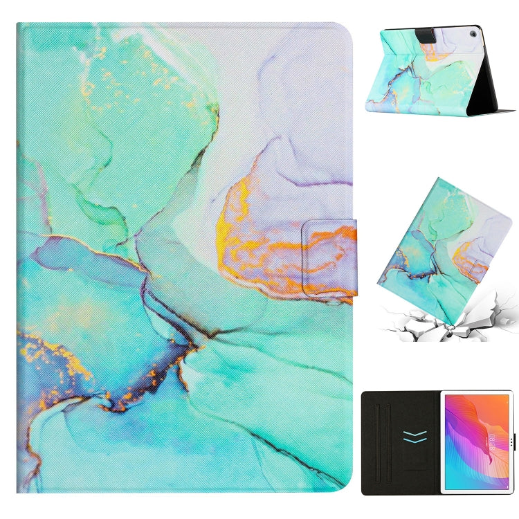 Custodia per tablet in pelle con motivo marmo, For Huawei MatePad T10s, For Samsung Galaxy Tab A 10.1 2019 T510