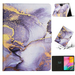 Custodia per tablet in pelle con motivo marmo, For Huawei MatePad T10s, For Samsung Galaxy Tab A 10.1 2019 T510
