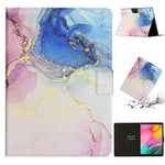 Custodia per tablet in pelle con motivo marmo, For Huawei MatePad T10s, For Samsung Galaxy Tab A 10.1 2019 T510