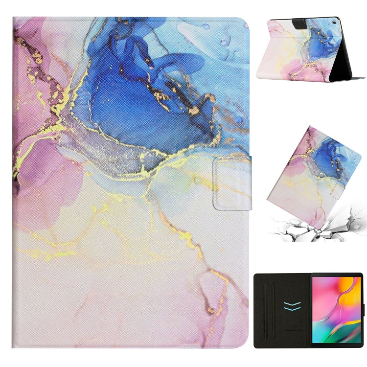 Custodia per tablet in pelle con motivo marmo, For Huawei MatePad T10s, For Samsung Galaxy Tab A 10.1 2019 T510