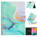 Custodia per tablet in pelle con motivo marmo, For Huawei MatePad T10s, For Samsung Galaxy Tab A 10.1 2019 T510