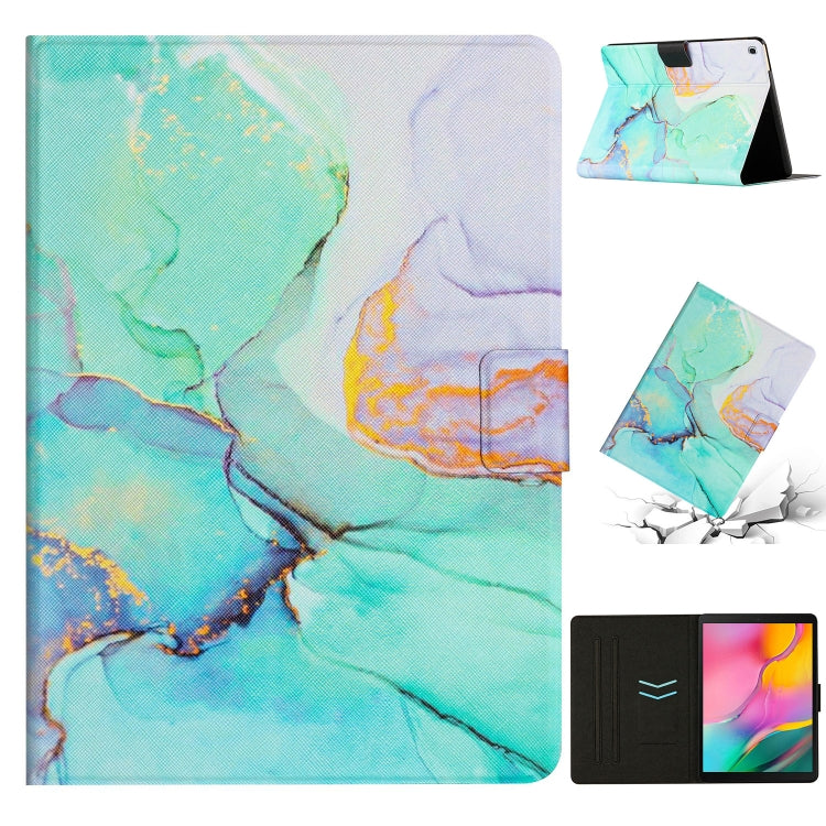 Custodia per tablet in pelle con motivo marmo, For Huawei MatePad T10s, For Samsung Galaxy Tab A 10.1 2019 T510