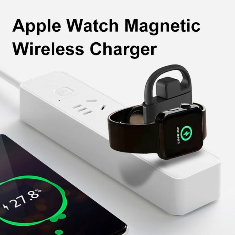 T09-A Caricabatterie Smart Watch wireless portatile Dual USB per Apple Watch Series, For Apple Watch Series