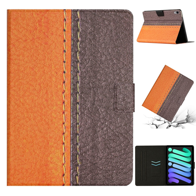 Custodia tablet in pelle con supporto per iPad mini 2024