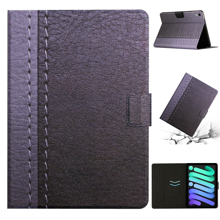 Custodia in pelle per iPad mini 2024 e mini 6 con chiusura intell