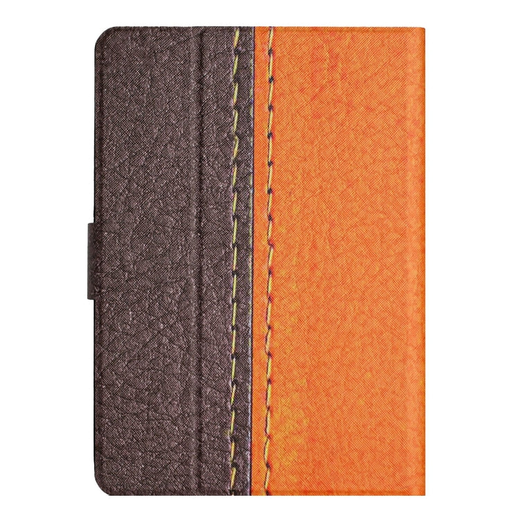 Custodia per tablet in pelle intelligente tinta unita con cuciture, For Amazon Kindle Paperwhite 4 / 3 / 2 / 1, For Amazon Kindle Paperwhite 5, For Amazon Kindle Fire HD 7 2019/2017/2015, For Amazon Kindle Fire HD 8 2018/2017/2016