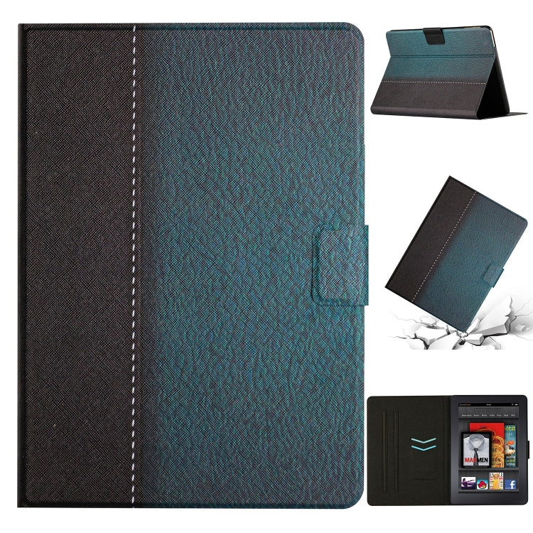 Custodia per tablet in pelle intelligente tinta unita con cuciture, For Amazon Kindle Paperwhite 4 / 3 / 2 / 1, For Amazon Kindle Paperwhite 5, For Amazon Kindle Fire HD 7 2019/2017/2015, For Amazon Kindle Fire HD 8 2018/2017/2016