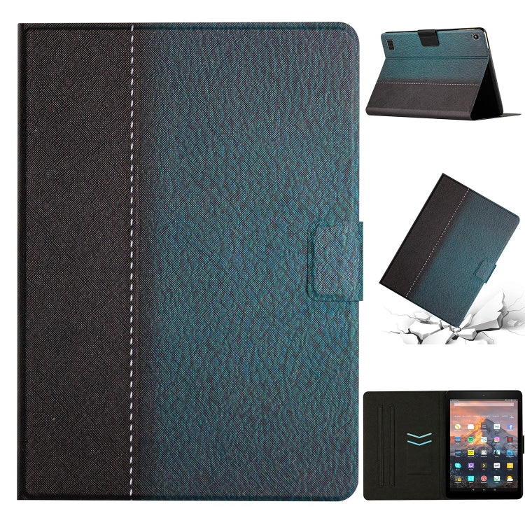 Custodia per tablet in pelle intelligente tinta unita con cuciture, For Amazon Kindle Paperwhite 4 / 3 / 2 / 1, For Amazon Kindle Paperwhite 5, For Amazon Kindle Fire HD 7 2019/2017/2015, For Amazon Kindle Fire HD 8 2018/2017/2016