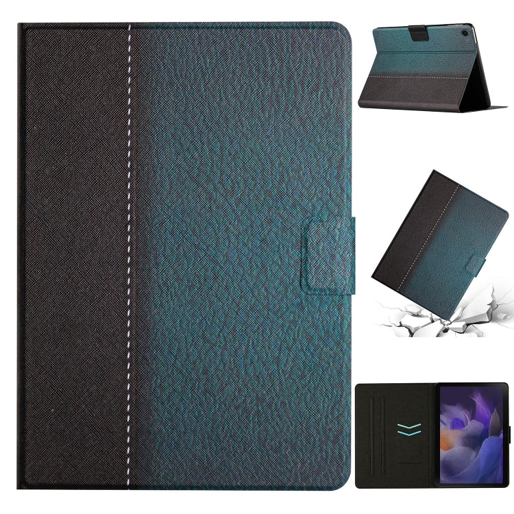 Custodia per tablet in pelle intelligente tinta unita con cuciture, For Amazon Kindle Fire HD 8 2020, For Amazon Kindle Fire HD 10 2015, For Amazon Kindle Fire HD 10 2021, For Samsung Galaxy Tab A8