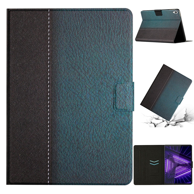 Custodia per tablet in pelle intelligente tinta unita con cuciture, For Huawei MediaPad M5 Lite, For Lenovo Tab M10 X605F X505, For Lenovo Tab M10 HD 2nd Gen, For Lenovo Tab M10 3rd Gen