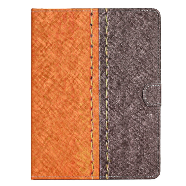 Custodia per tablet in pelle tinta unita con cuciture, For 7 inch Tablet, For 8 inch Tablet, For 10 inch Tablet, For Samsung Galaxy Tab S6 Lite P610