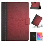 Custodia per tablet in pelle tinta unita con cuciture, For Huawei MatePad T8, For Huawei MatePad T10s