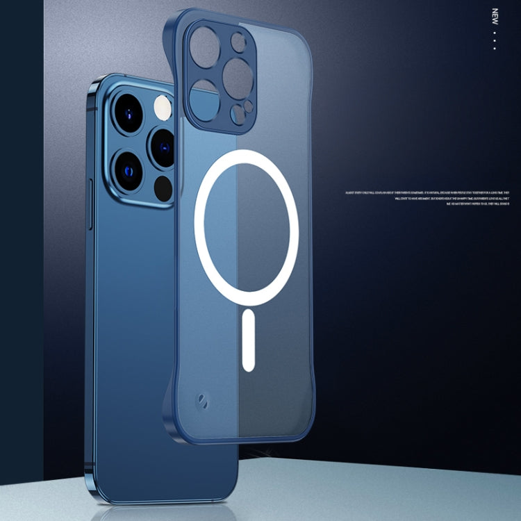 Custodia satinata con lente in metallo per iPhone 14