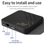 Box TV Android D9 PRO 4K WiFi 2.4G/5G HDMI