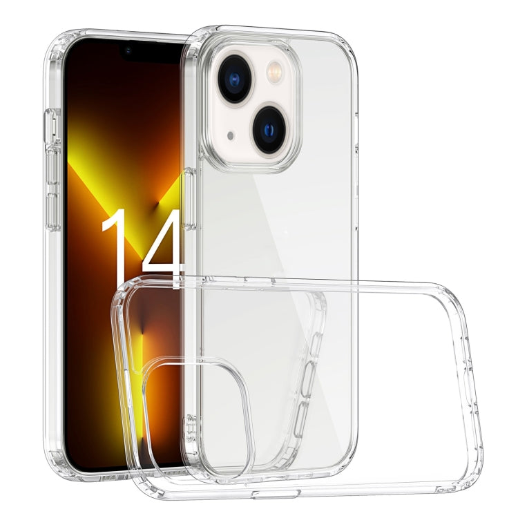 TPU antiurto + custodia per telefono trasparente in acrilico, For iPhone 14, For iPhone 14 Plus, For iPhone 14 Pro, For iPhone 14 Pro Max