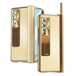 Custodia protettiva per telefono antiurto a doppia cerniera in lega di alluminio, For Samsung Galaxy Z Fold3 5G, For Samsung Galaxy Z Fold4