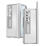Custodia protettiva per telefono antiurto a doppia cerniera in lega di alluminio, For Samsung Galaxy Z Fold3 5G, For Samsung Galaxy Z Fold4