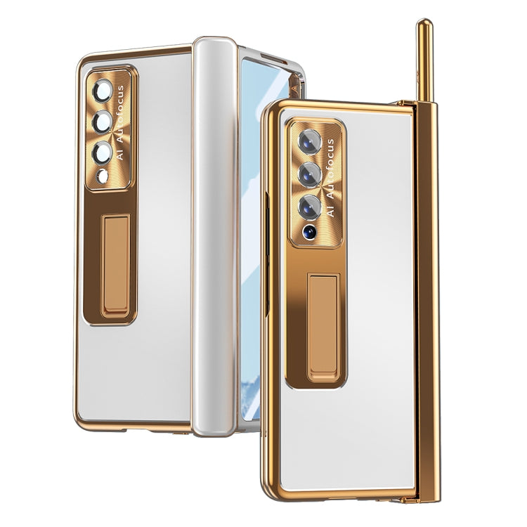 Custodia protettiva per telefono antiurto a doppia cerniera in lega di alluminio, For Samsung Galaxy Z Fold3 5G, For Samsung Galaxy Z Fold4