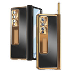 Custodia protettiva per telefono antiurto a doppia cerniera in lega di alluminio, For Samsung Galaxy Z Fold3 5G, For Samsung Galaxy Z Fold4