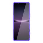 Gomma Texture TPU + Custodia per telefono PC con supporto, For Sony Xperia 1 IV, For Amazon Kindle Fire 7 2022