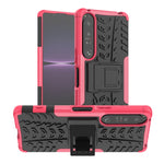 Gomma Texture TPU + Custodia per telefono PC con supporto, For Sony Xperia 1 IV, For Amazon Kindle Fire 7 2022