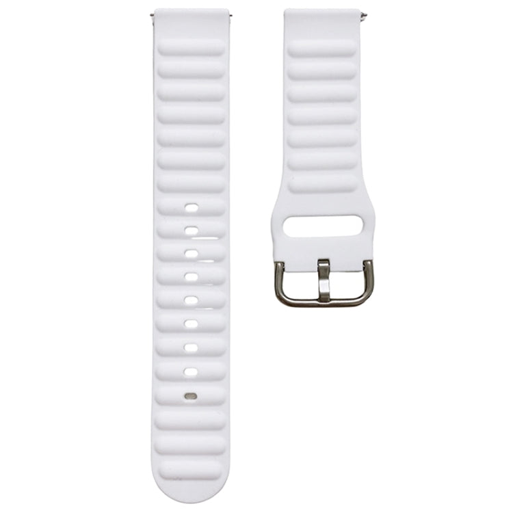 Cinturino universale in silicone monocolore, 18mm, 20mm, 22mm