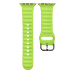 Cinturino in silicone monocolore per Apple Watch Series, 7 45mm / 6&SE&5&4 44mm / 3&2&1 42mm, 7 41mm / 6&SE&5&4 40mm / 3&2&1 38mm